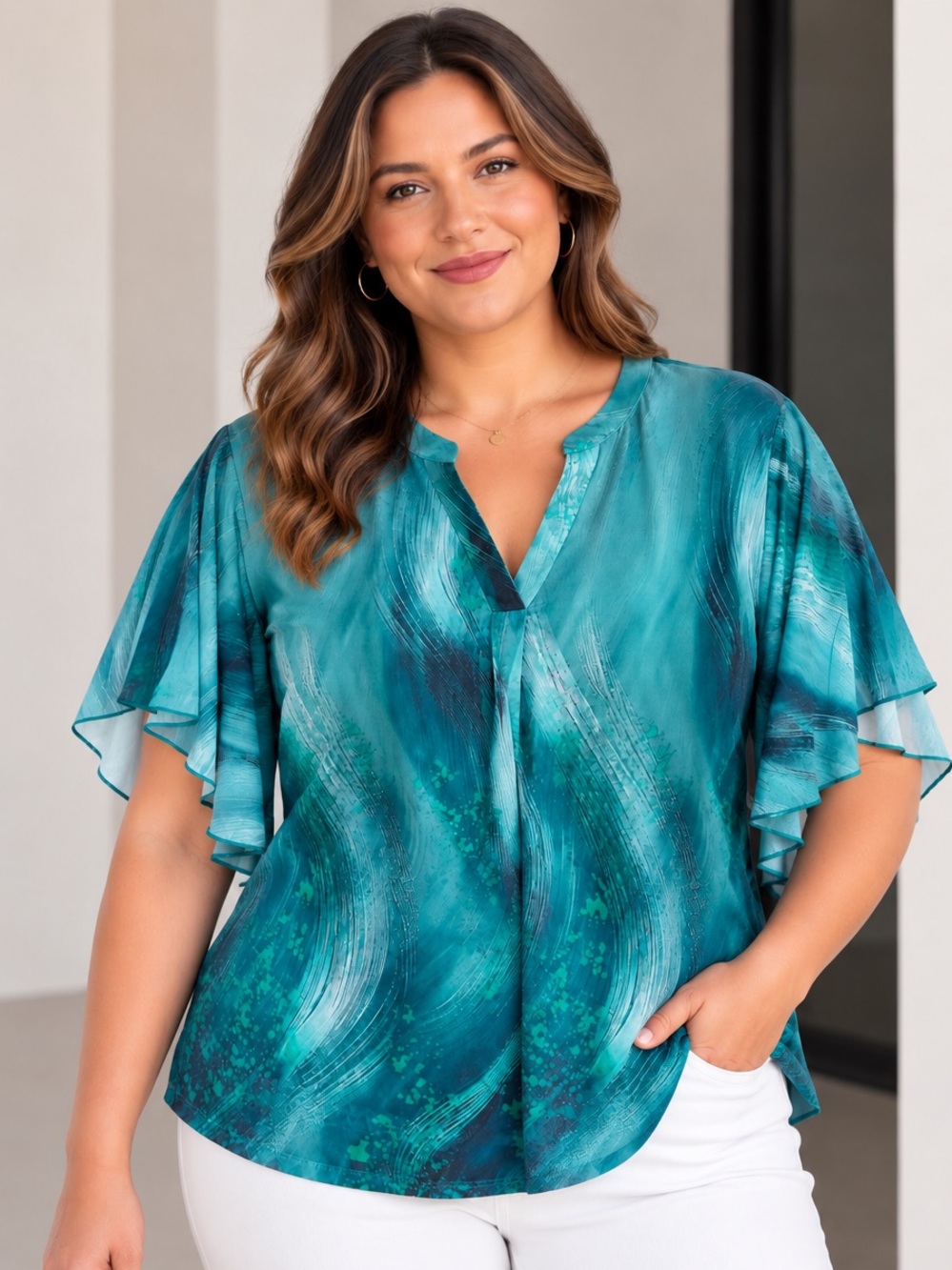 🎉5 for $45🎉 Timeson top blouse shirt size XXL